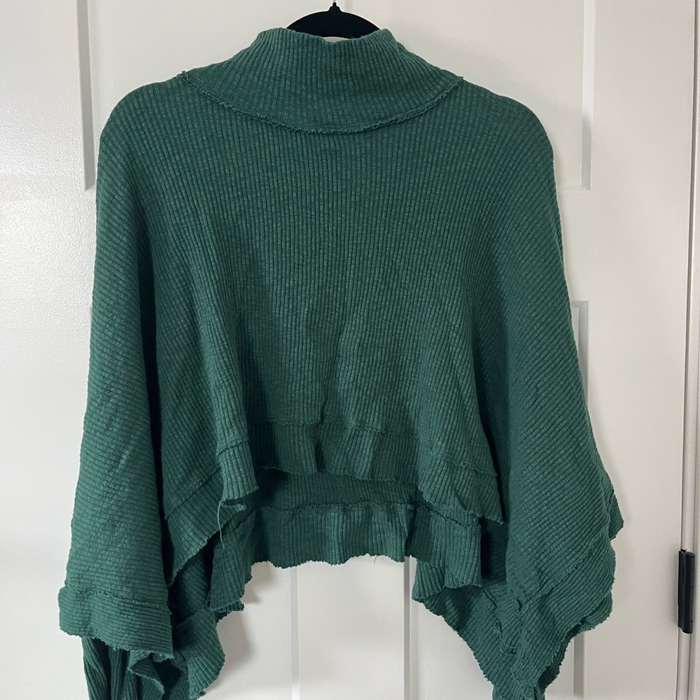 We The Free Forest Green Women's Poncho